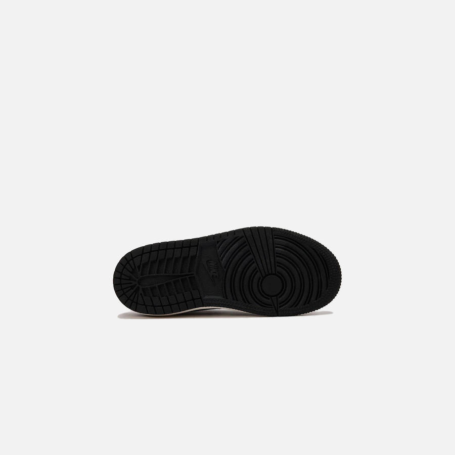 White / Black Kids' Kith Jordan PS Air Jordan 1 Low OG Sneakers | 9315-OZTFA