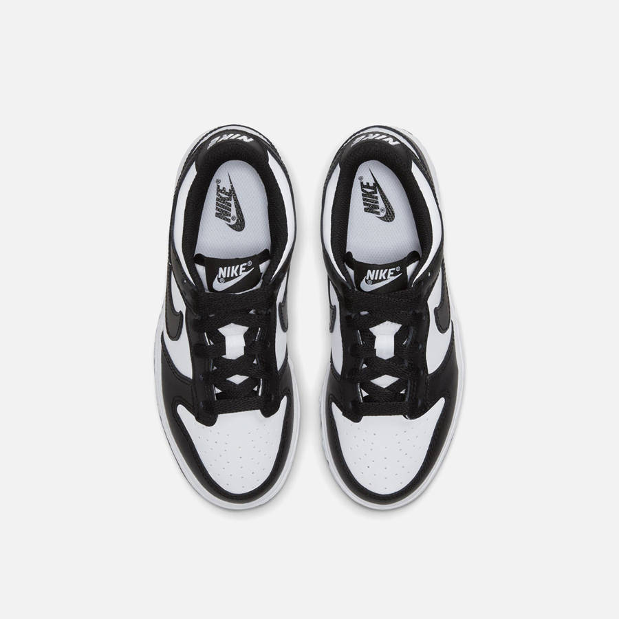 White / Black Kids' Kith Nike PS Dunk Low Sneakers | 6308-LWXDA
