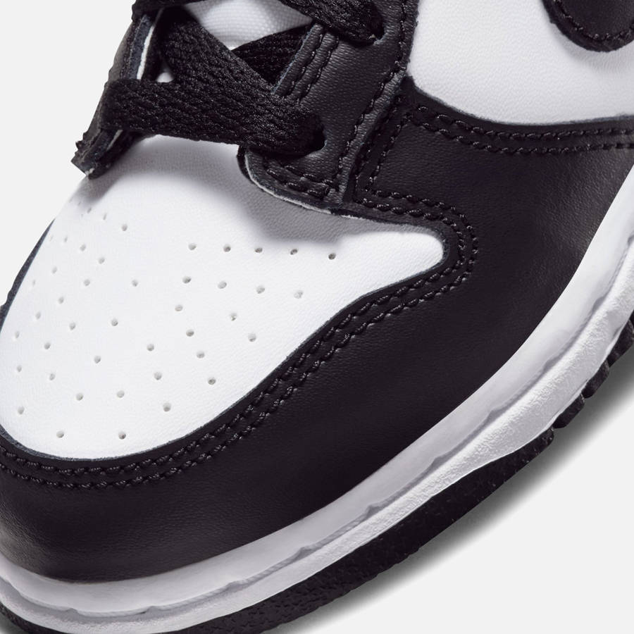 White / Black Kids' Kith Nike PS Dunk Low Sneakers | 6308-LWXDA
