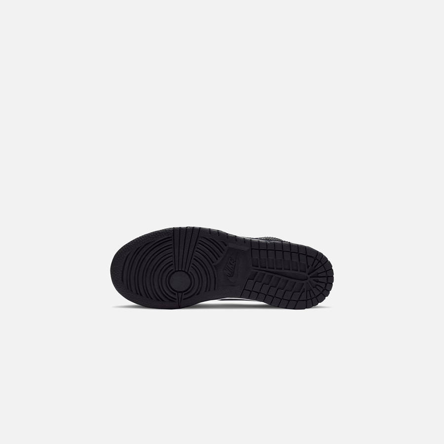 White / Black Kids' Kith Nike PS Dunk Low Sneakers | 6308-LWXDA