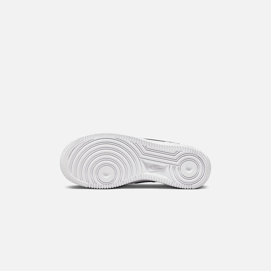 White / Black Men Kith Nike GS Air Force 1 Sneakers | 3419-RMBOU