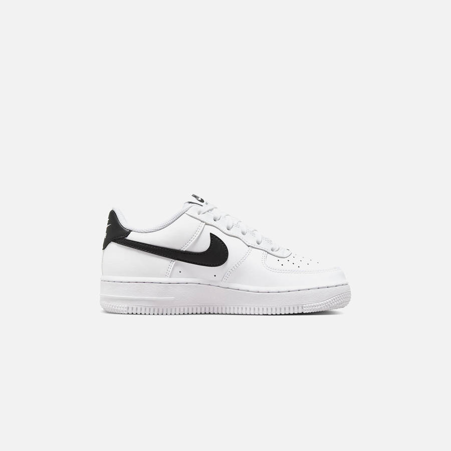 White / Black Men Kith Nike GS Air Force 1 Sneakers | 3419-RMBOU