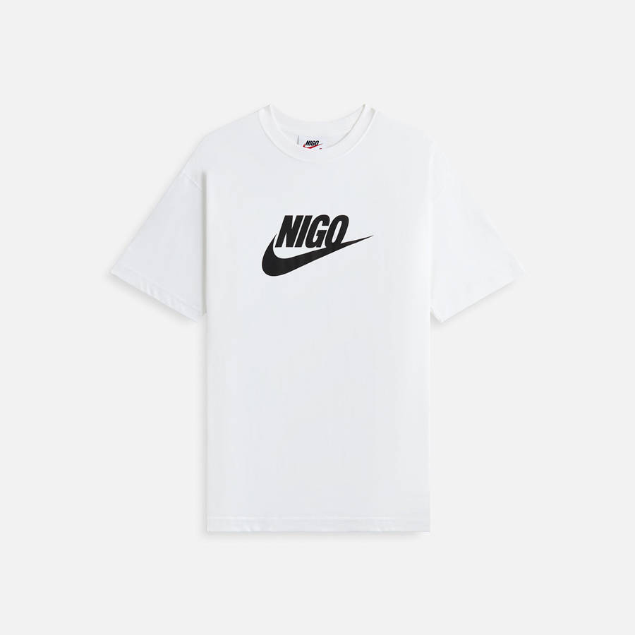 White / Black Men Kith Nike x Nigo NRG T-Shirt | 7431-WAHNO