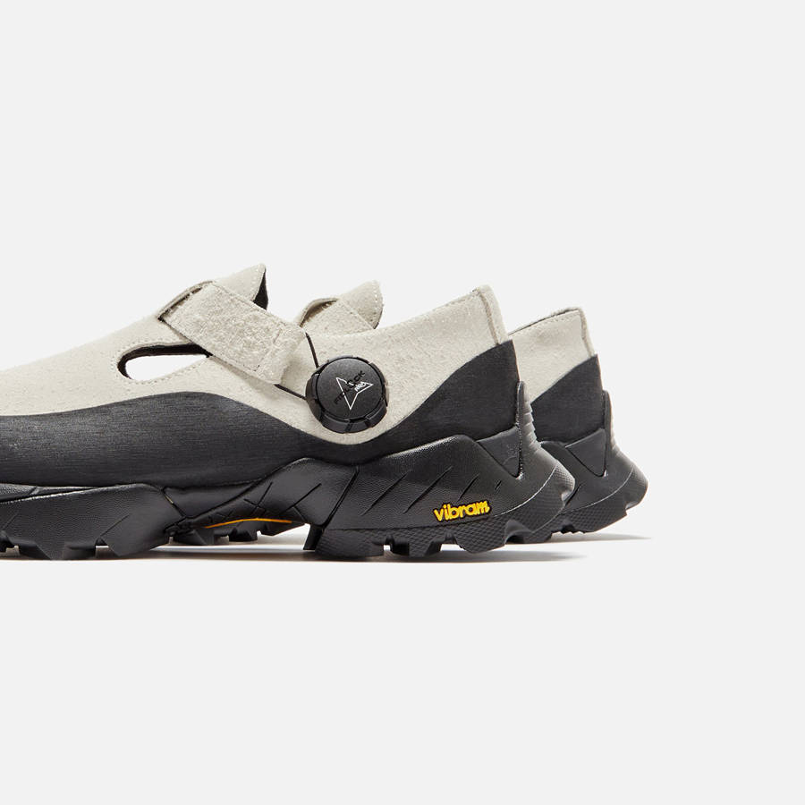 White / Black Men Kith ROA Mary Jane Sandals | 1794-VIEAX