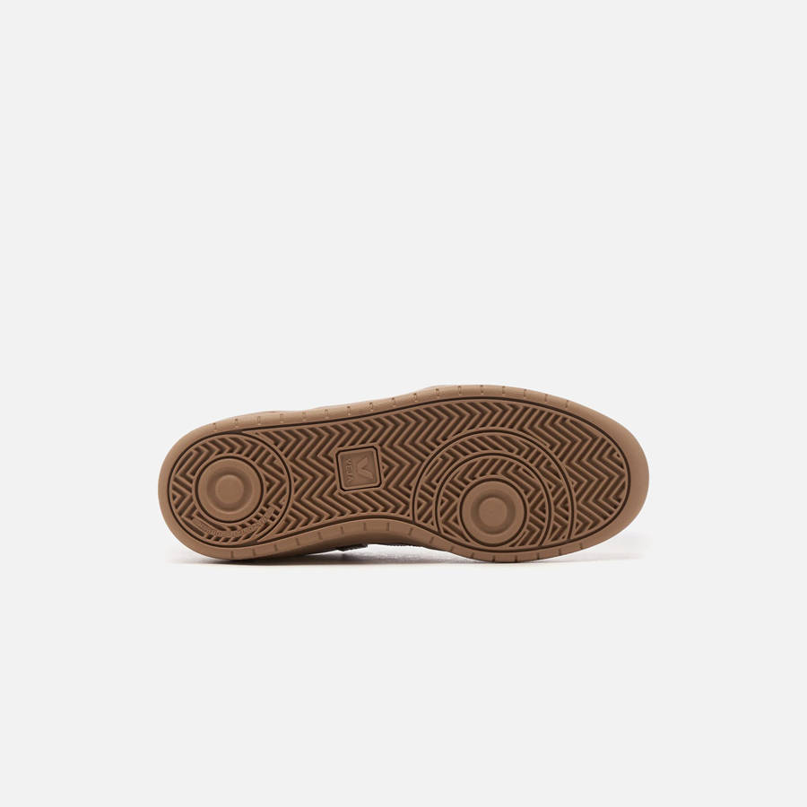 White / Black Men Kith Veja V-12 Sneakers | 0372-DACUR