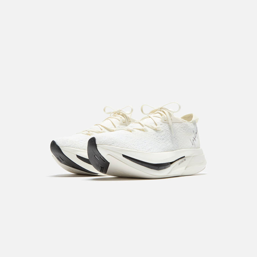 White / Black Men Kith Y-3 Prime X 2.0 Strung Sneakers | 5437-SGVMC