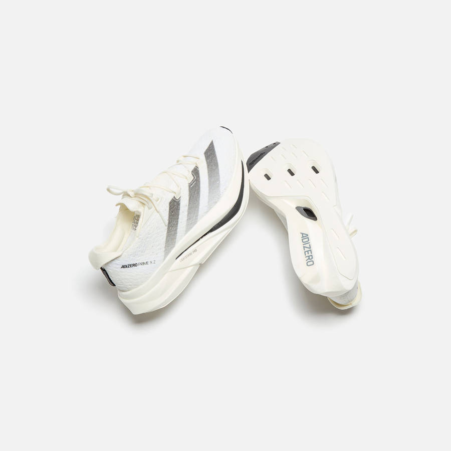 White / Black Men Kith Y-3 Prime X 2.0 Strung Sneakers | 5437-SGVMC