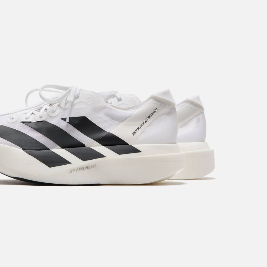 White / Black Men Kith adidas Adios Pro Evo 1 Sneakers | 3572-NRPVX