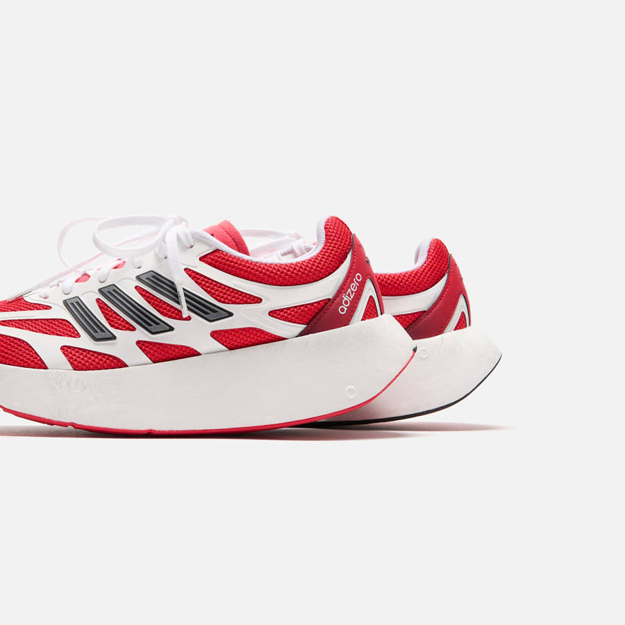 White / Black Men Kith adidas Adizero Aruku Sneakers | 3952-XRYMZ