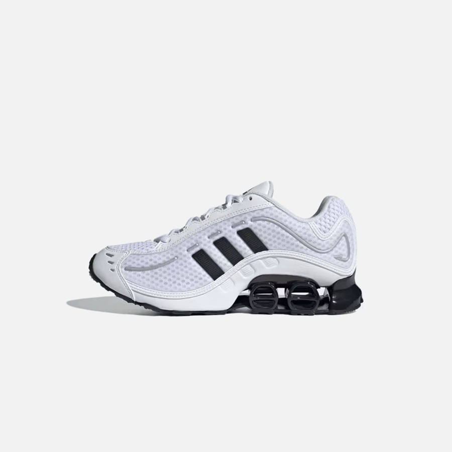 White / Black Men Kith adidas Megaride 01 Sneakers | 4971-FVITJ