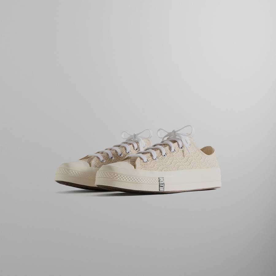 White / Black Men Kith for Converse Chuck Taylor All Star 1970 Ox Sneakers | 4193-GPBMQ