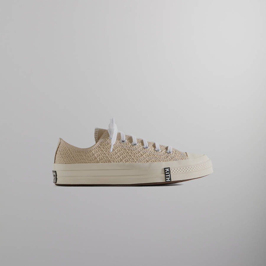White / Black Women Kith for Converse Chuck Taylor All Star 1970 Ox Sneakers | 6089-DGTLM