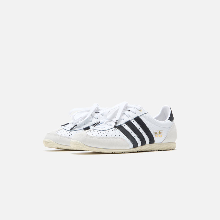 White / Black / Gold Women Kith adidas WMNS Japan Sneakers | 9410-CIURA