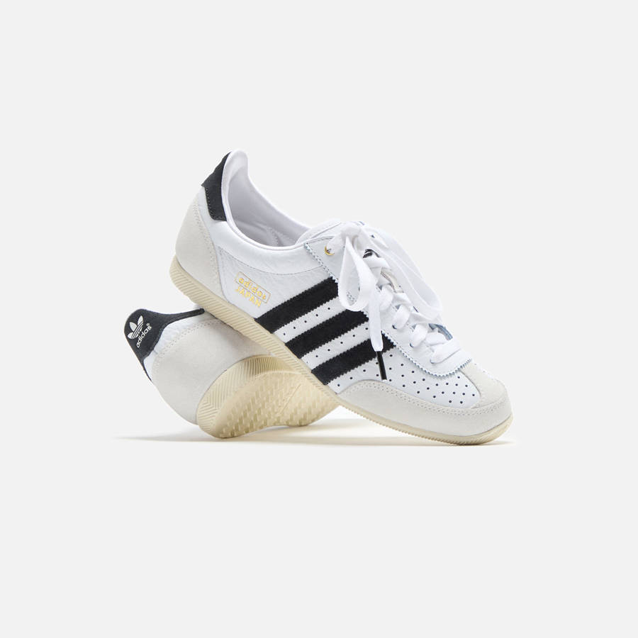 White / Black / Gold Women Kith adidas WMNS Japan Sneakers | 9410-CIURA