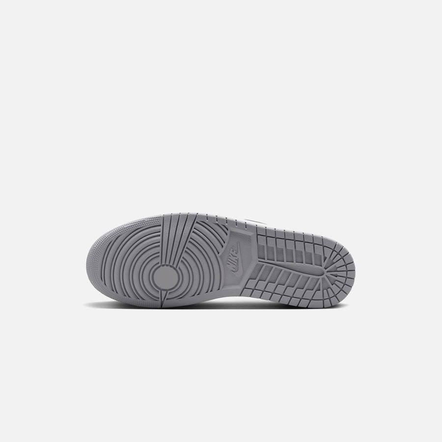 White / Black / Grey Men Kith Nike Air Jordan 1 Low Sneakers | 6234-GOJAX