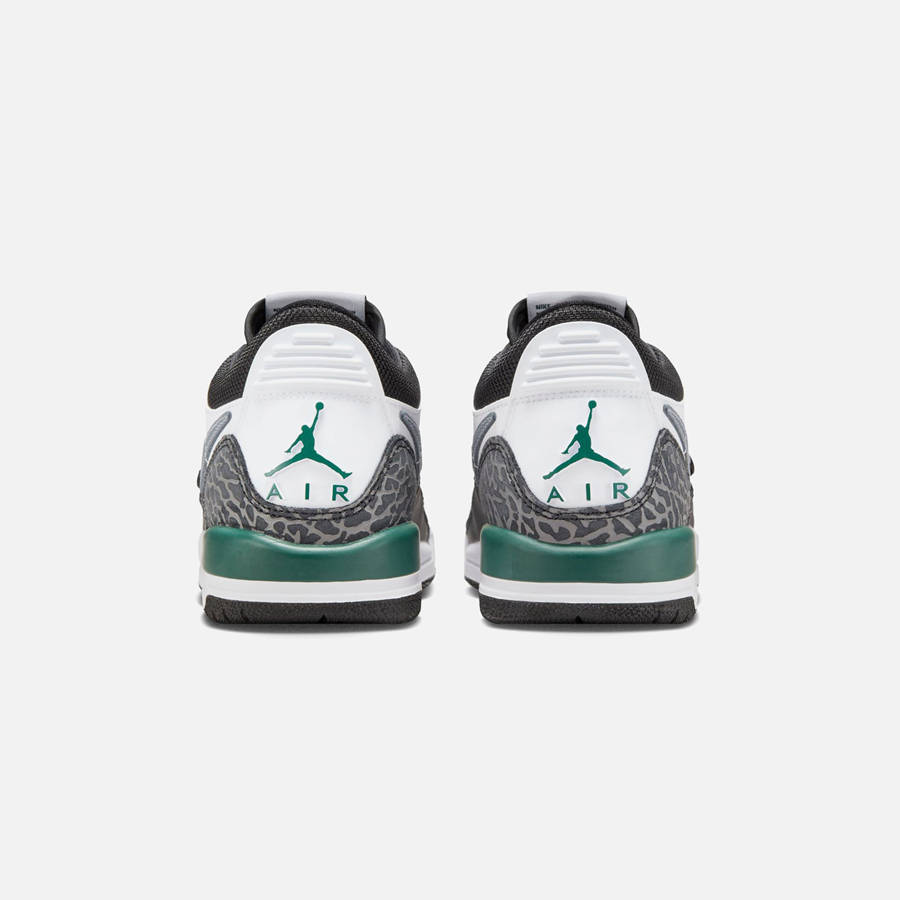 White / Black / Grey / Green Kids' Kith Jordan GS Air Jordan Legacy 312 Low Sneakers | 7469-WUZMH