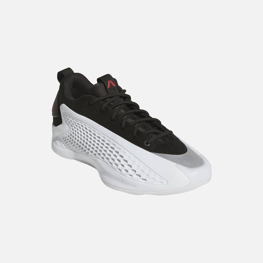 White / Black / Red Men Kith adidas Ae 1 Low Best of adi 2.0 Sneakers | 7648-QSUPY