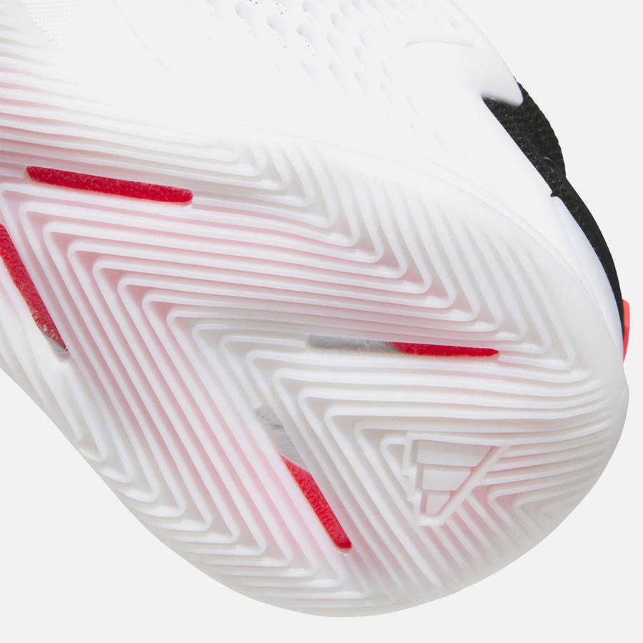 White / Black / Red Men Kith adidas Ae 1 Low Best of adi 2.0 Sneakers | 7648-QSUPY