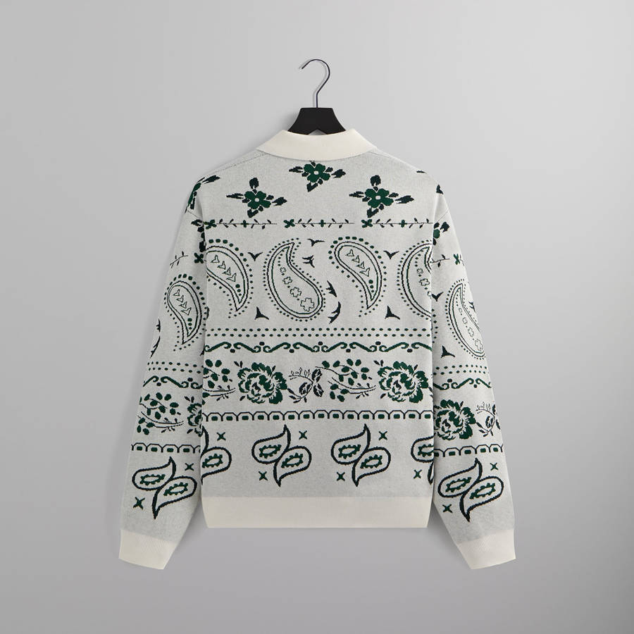 White / Blue Men Kith Harmon Rugby Sweater Shirts | 4185-KMXAT