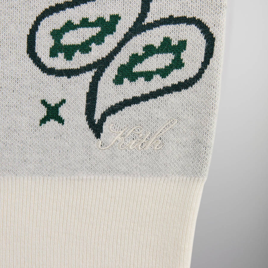White / Blue Men Kith Harmon Rugby Sweater Shirts | 4185-KMXAT