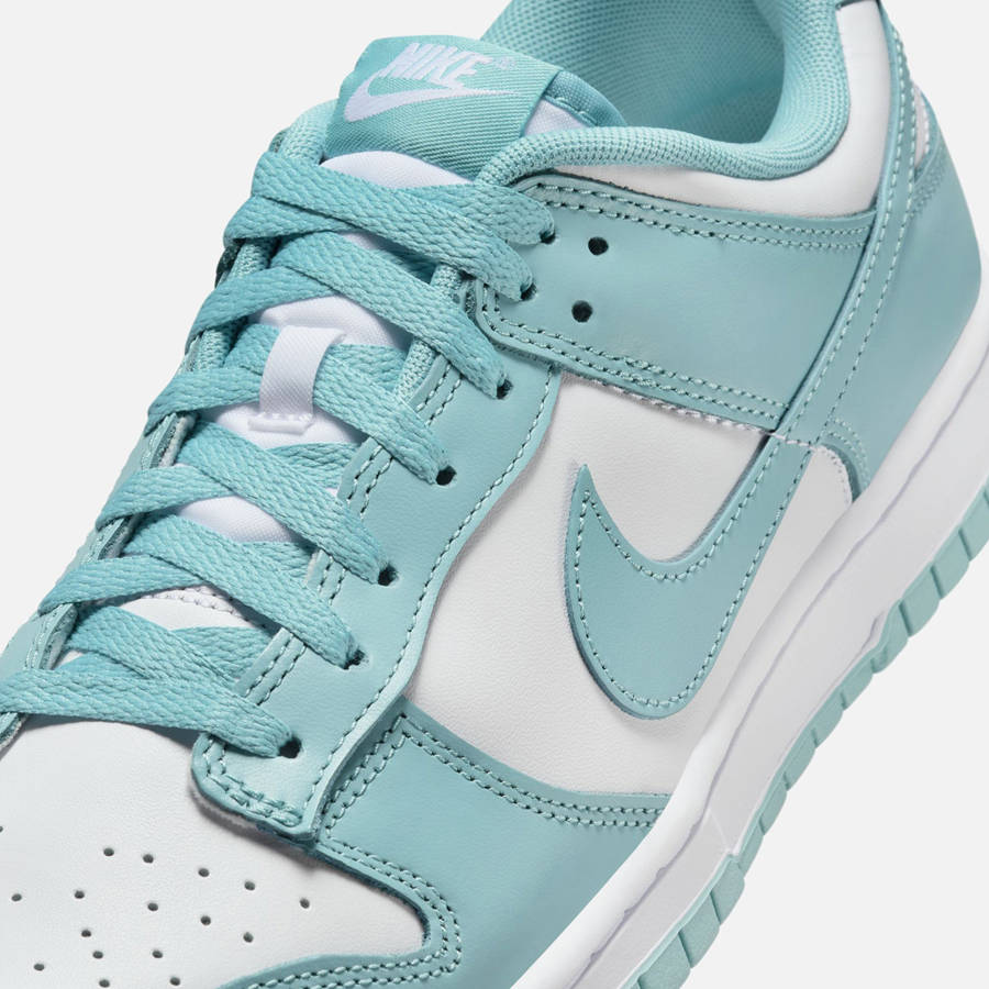 White / Blue Turquoise Men Kith Nike Dunk Low Retro Sneakers | 9381-HCFJO