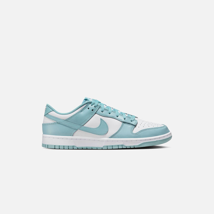 White / Blue Turquoise Men Kith Nike Dunk Low Retro Sneakers | 9381-HCFJO