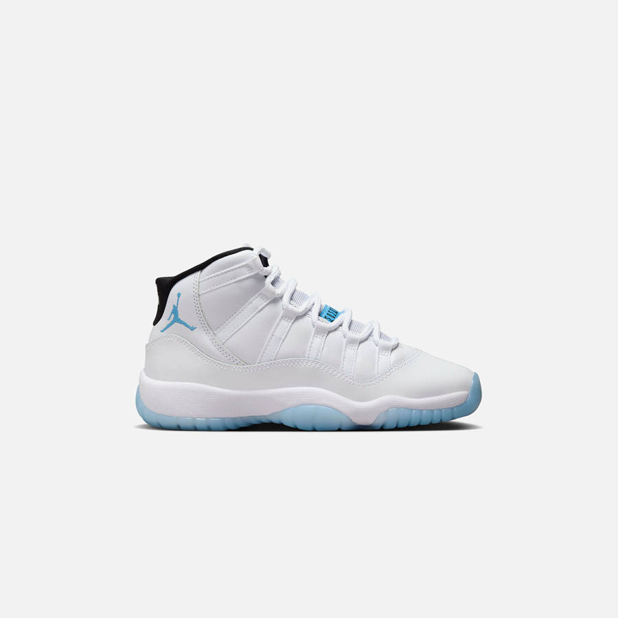 White / Blue / Black Kids' Kith Jordan GS Air Jordan 11 Retro Sneakers | 9351-PGEVB