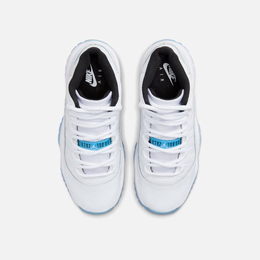 White / Blue / Black Kids' Kith Jordan GS Air Jordan 11 Retro Sneakers | 9351-PGEVB