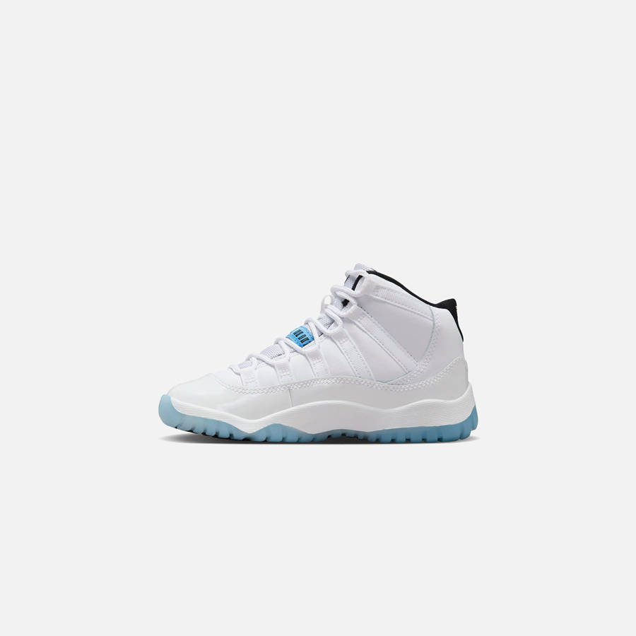 White / Blue / Black Kids' Kith Jordan PS Air Jordan 11 Retro Sneakers | 0765-VODSC