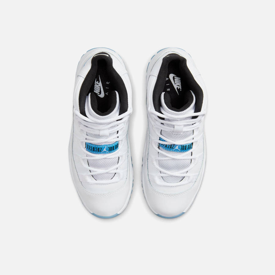White / Blue / Black Kids' Kith Jordan PS Air Jordan 11 Retro Sneakers | 0765-VODSC