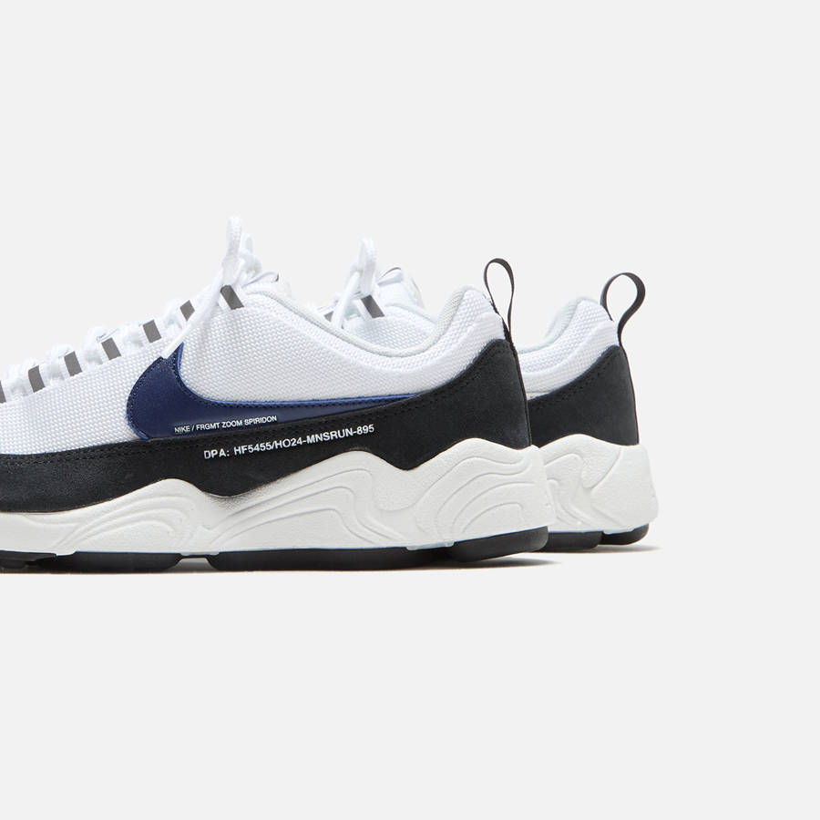 White / Blue / Black Men Kith Nike x Fragment Air Zoom Spiridon Sneakers | 3689-ZJWGI
