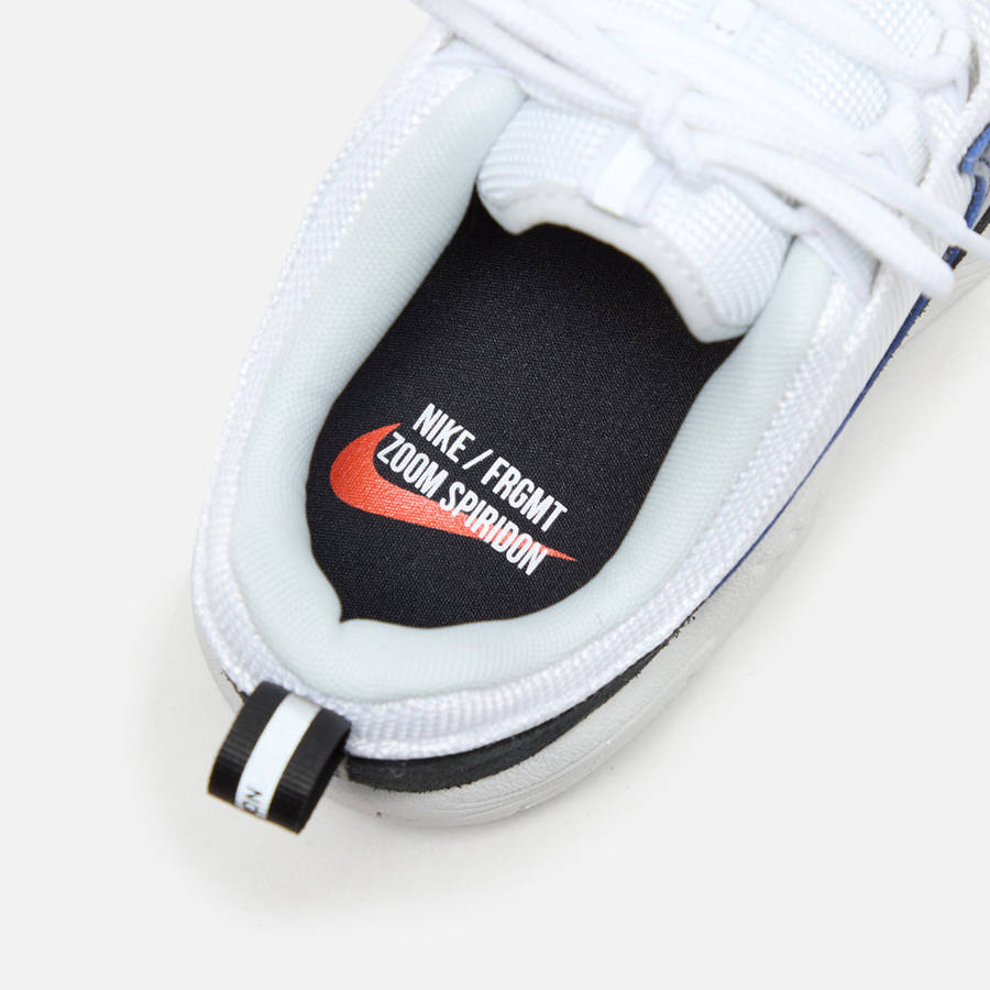 White / Blue / Black Men Kith Nike x Fragment Air Zoom Spiridon Sneakers | 3689-ZJWGI
