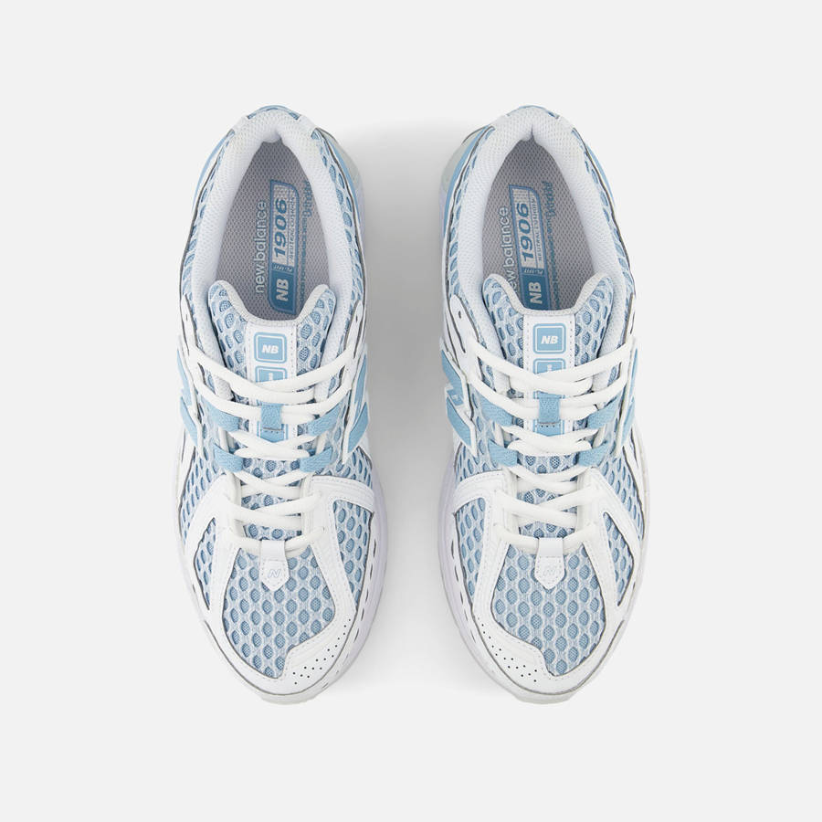 White / Blue / Grey Men Kith New Balance 1906R Sneakers | 0761-RMLQG