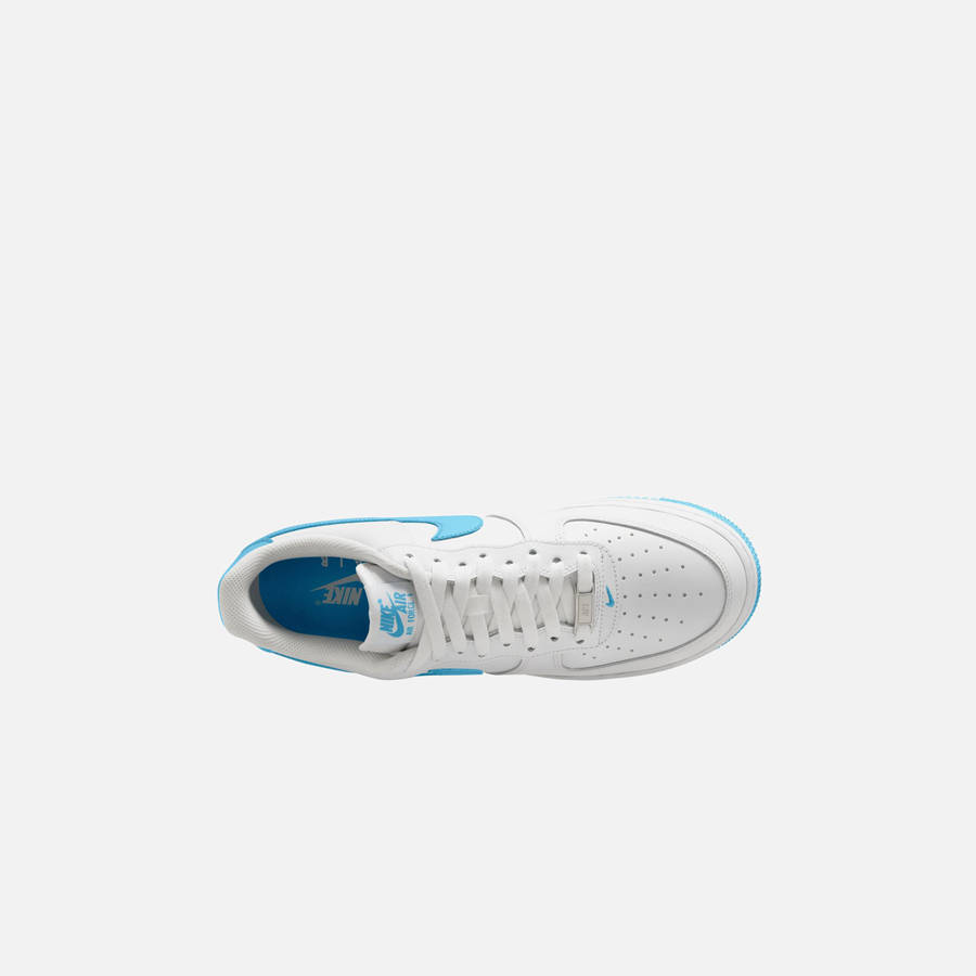 White / Blue / White Men Kith Nike Air Force 1 '07 Sneakers | 5973-SPITL