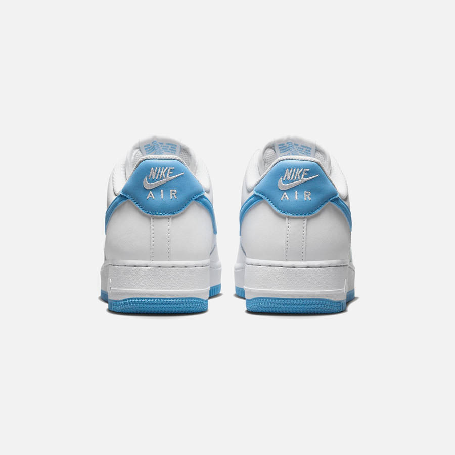 White / Blue / White Men Kith Nike Air Force 1 '07 Sneakers | 5973-SPITL