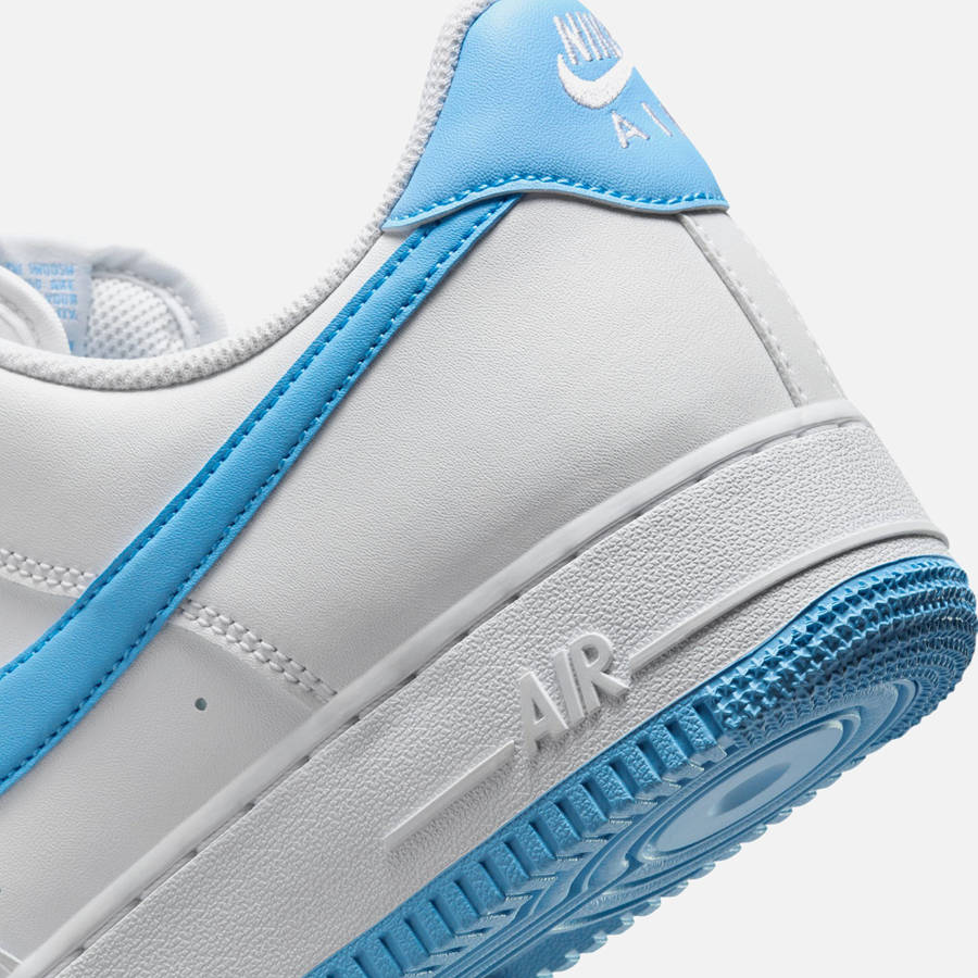 White / Blue / White Men Kith Nike Air Force 1 '07 Sneakers | 5973-SPITL