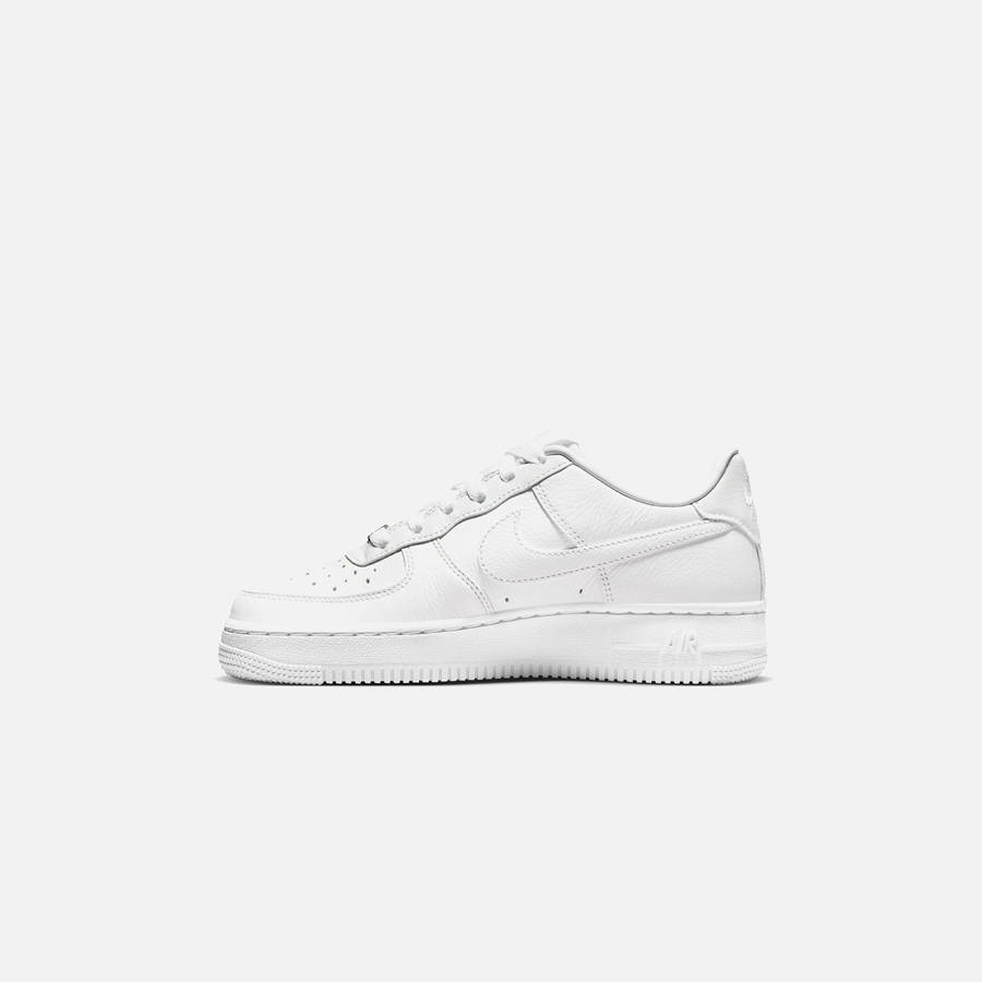 White / Deep Blue Kids' Kith Nike x NOCTA GS Air Force 1 Low Sneakers | 2580-JUZGO