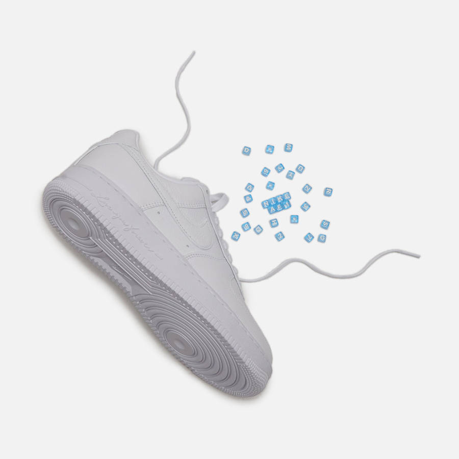 White / Deep Blue Men Kith Nike x NOCTA Air Force 1 Low Sneakers | 7196-JYKGI