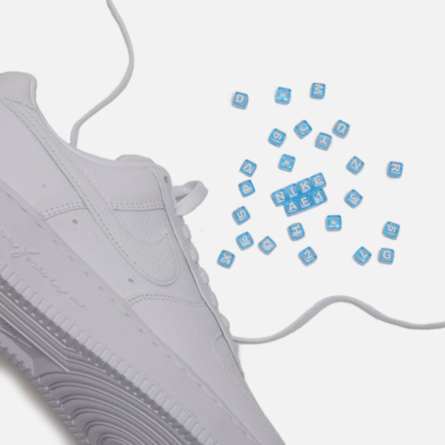 White / Deep Blue Men Kith Nike x NOCTA Air Force 1 Low Sneakers | 7196-JYKGI