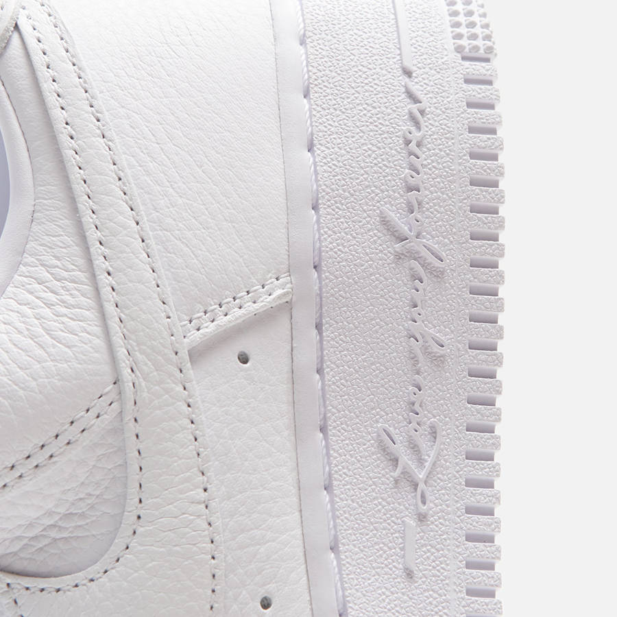 White / Deep Blue Men Kith Nike x NOCTA Air Force 1 Low Sneakers | 7196-JYKGI