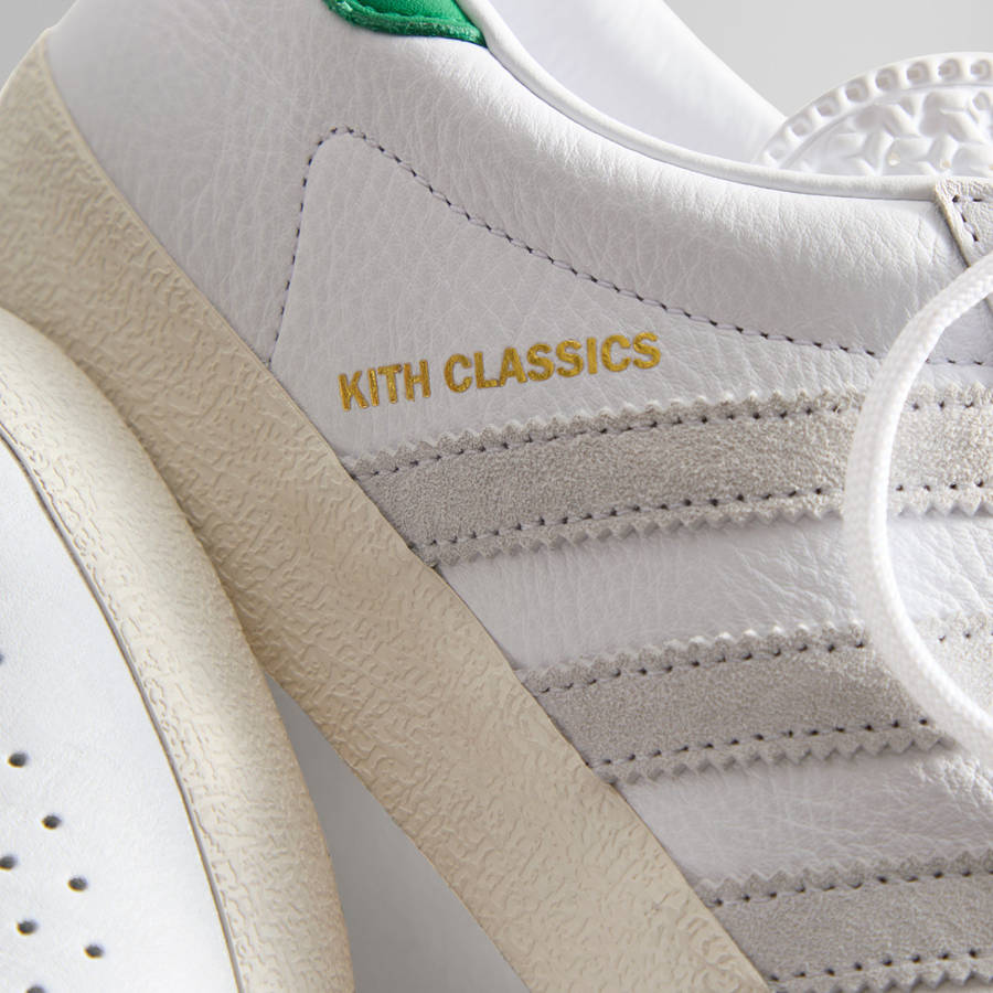 White / Green Men Kith PRE-ORDER | Classics for adidas Originals AS350 Sneakers | 9586-CEGJW