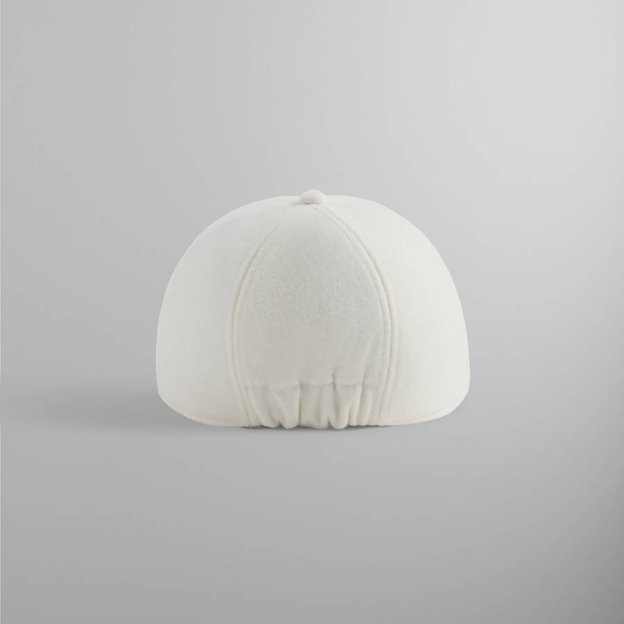 White / Green Men Kith Richards Wool Cricket Cap | 8397-VRGES