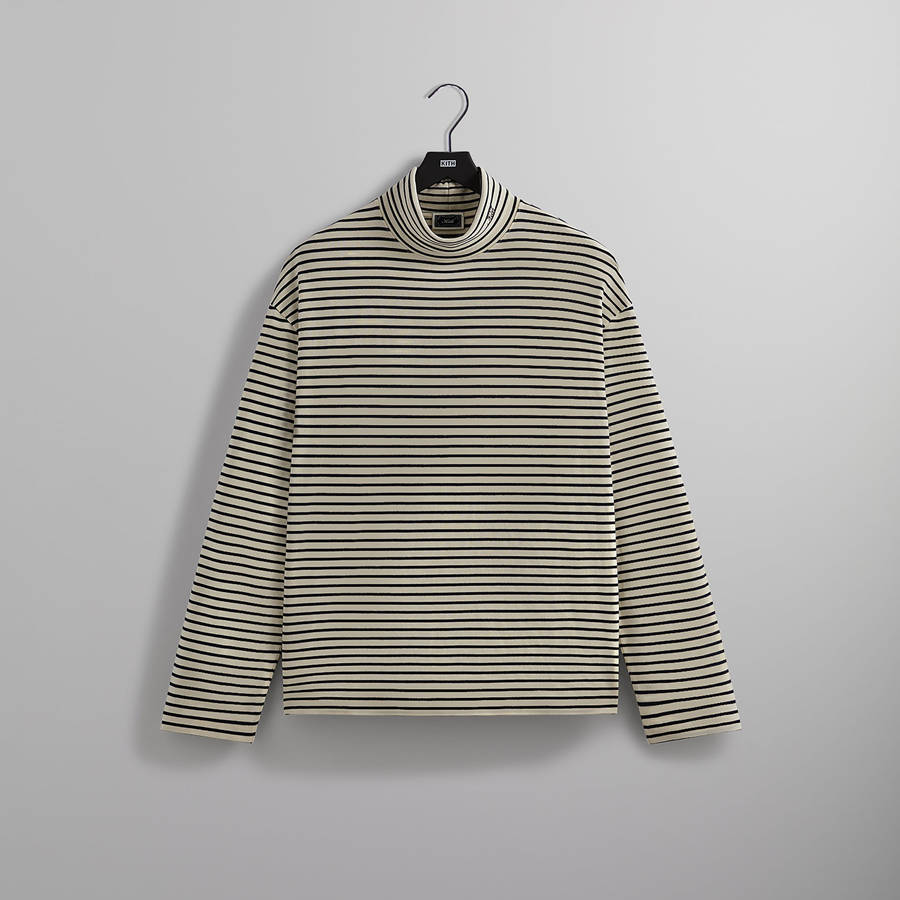 White / Green Men Kith Santos Turtleneck Shirts | 5240-YXLKS
