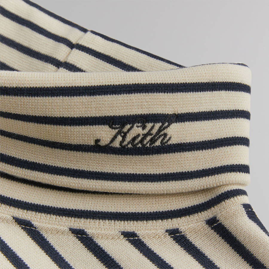 White / Green Men Kith Santos Turtleneck Shirts | 5240-YXLKS