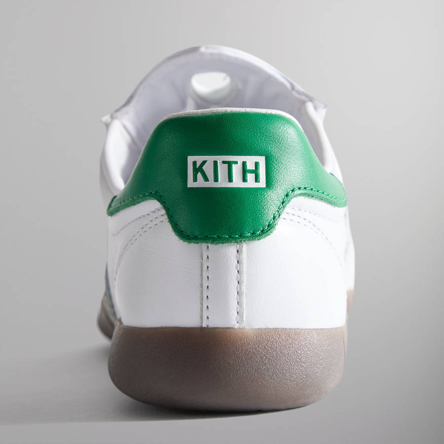 White / Green Women Kith Classics for adidas Originals WMNS Taekwondo Mei Sneakers | 7195-BAPLJ