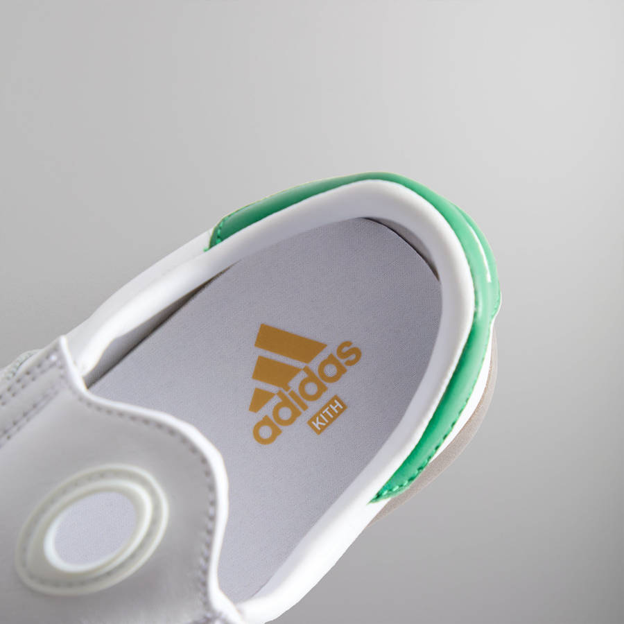 White / Green Women Kith Classics for adidas Originals WMNS Taekwondo Mei Sneakers | 7195-BAPLJ