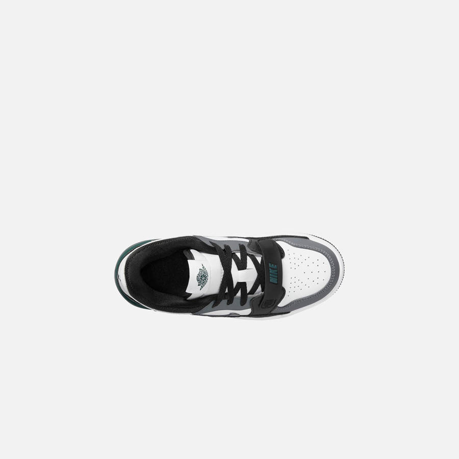 White / Green / Black / Grey Kids' Kith Nike PS Air Jordan Legacy 312 Low Sneakers | 0168-IZWJO
