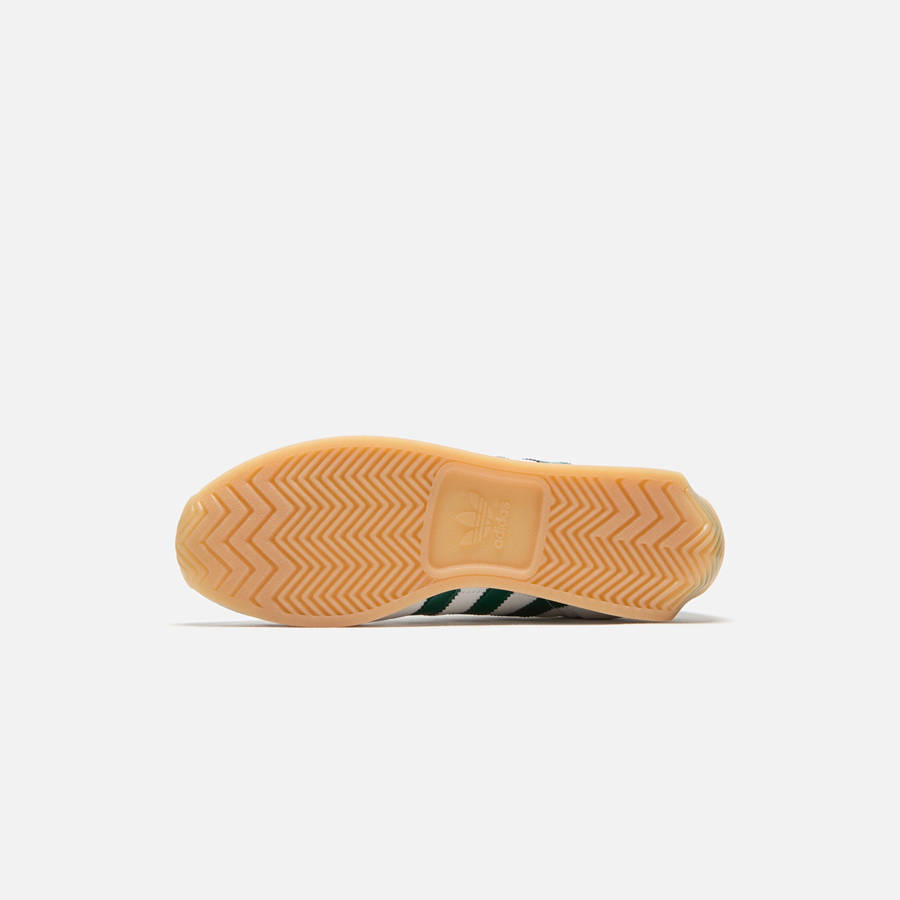 White / Green / White Men Kith adidas Country Japan Sneakers | 8469-OFHYE