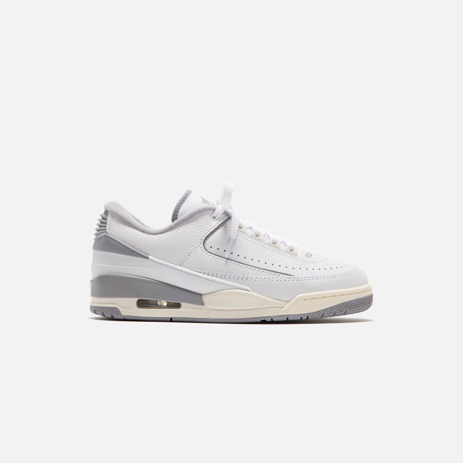 White / Grey Men Kith Jordan Air Jordan 2/3 Sneakers | 9613-OCMGZ