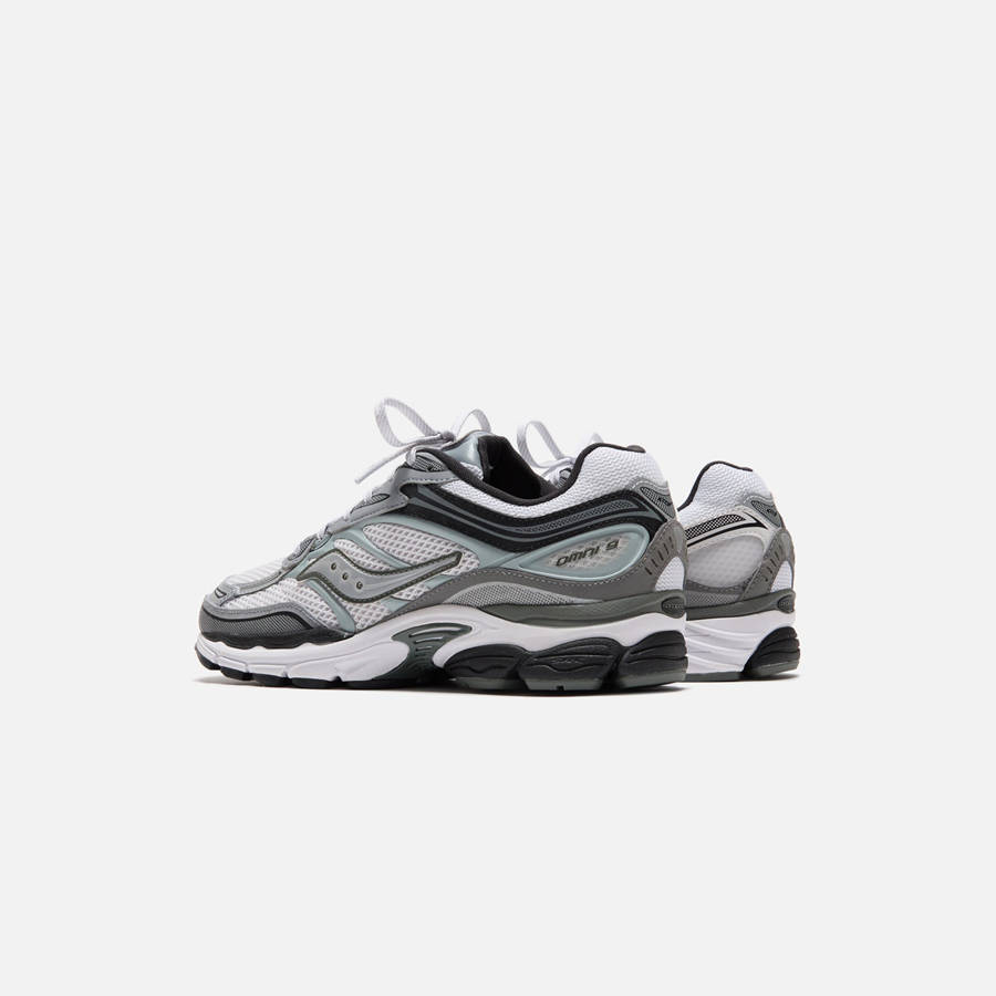 White / Grey Men Kith Saucony Progrid Omni 9 Sneakers | 8306-RBTXP